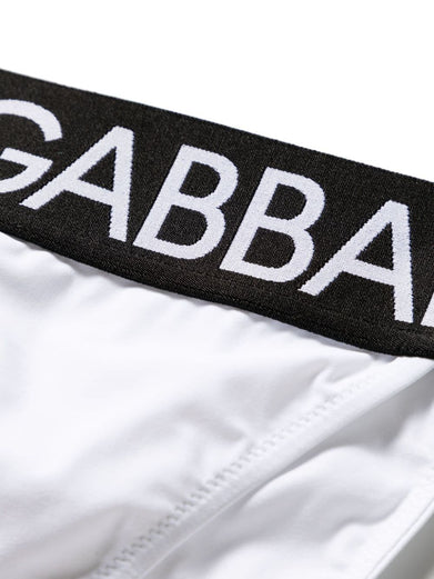 Logo-band bikini