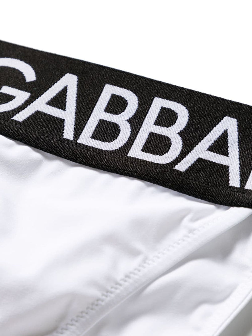 Logo-band bikini