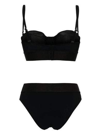 Logo-band bikini