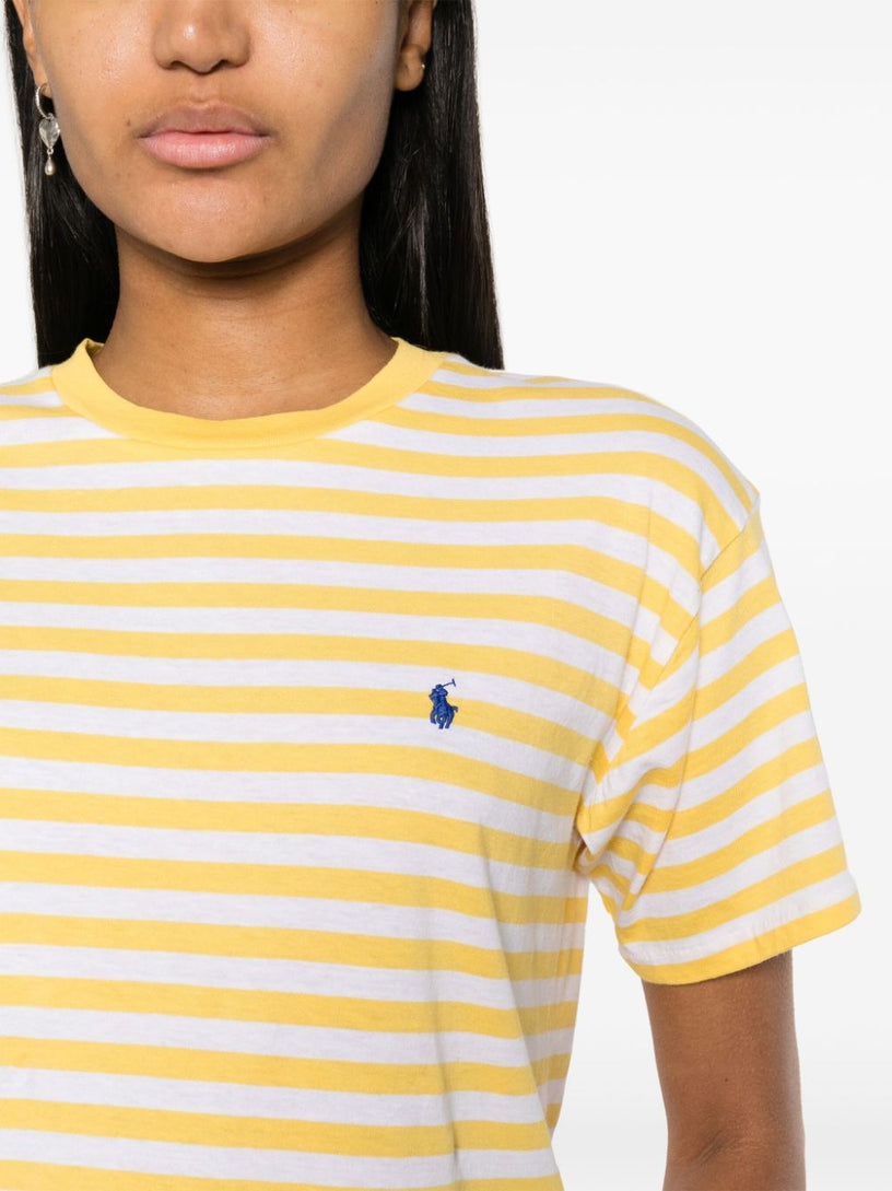 Striped organic cotton t-shirt