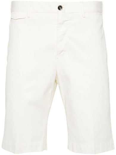 Bermuda shorts in stretch cotton