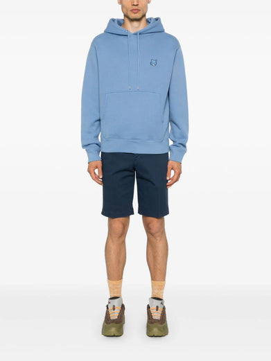 Bermuda shorts in stretch cotton