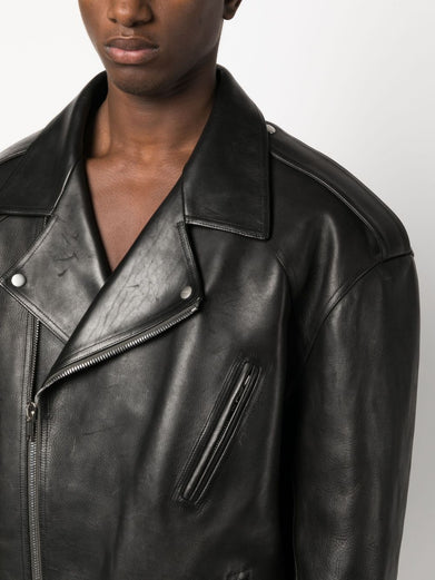 Jumbo luke stooges in black calf