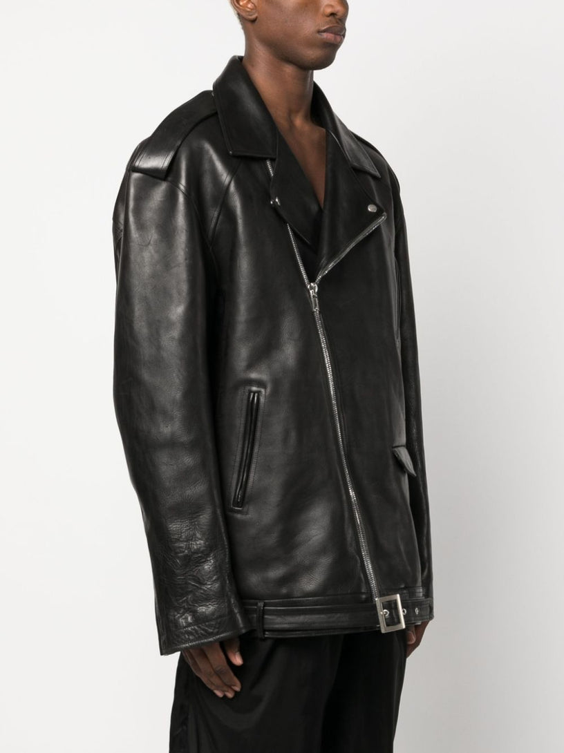 Jumbo luke stooges in black calf