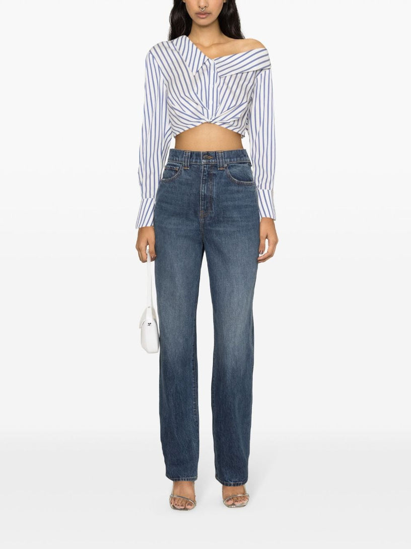 Stripe Crop Top