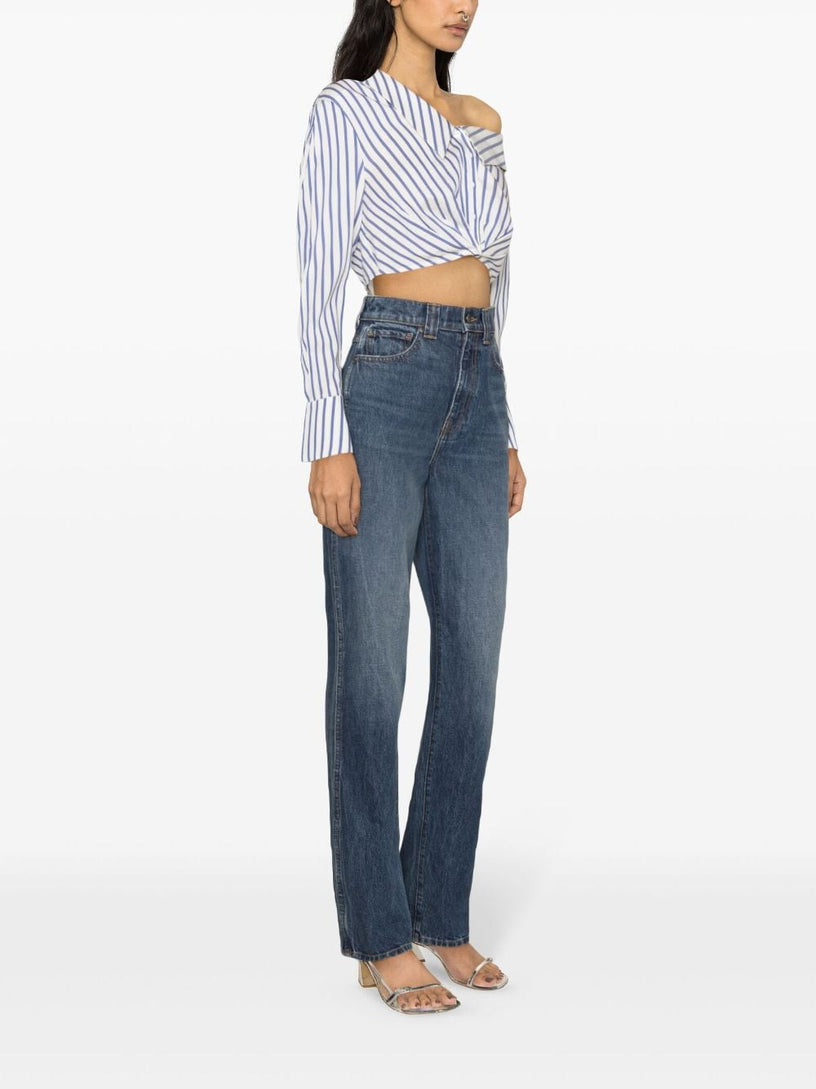 Stripe Crop Top