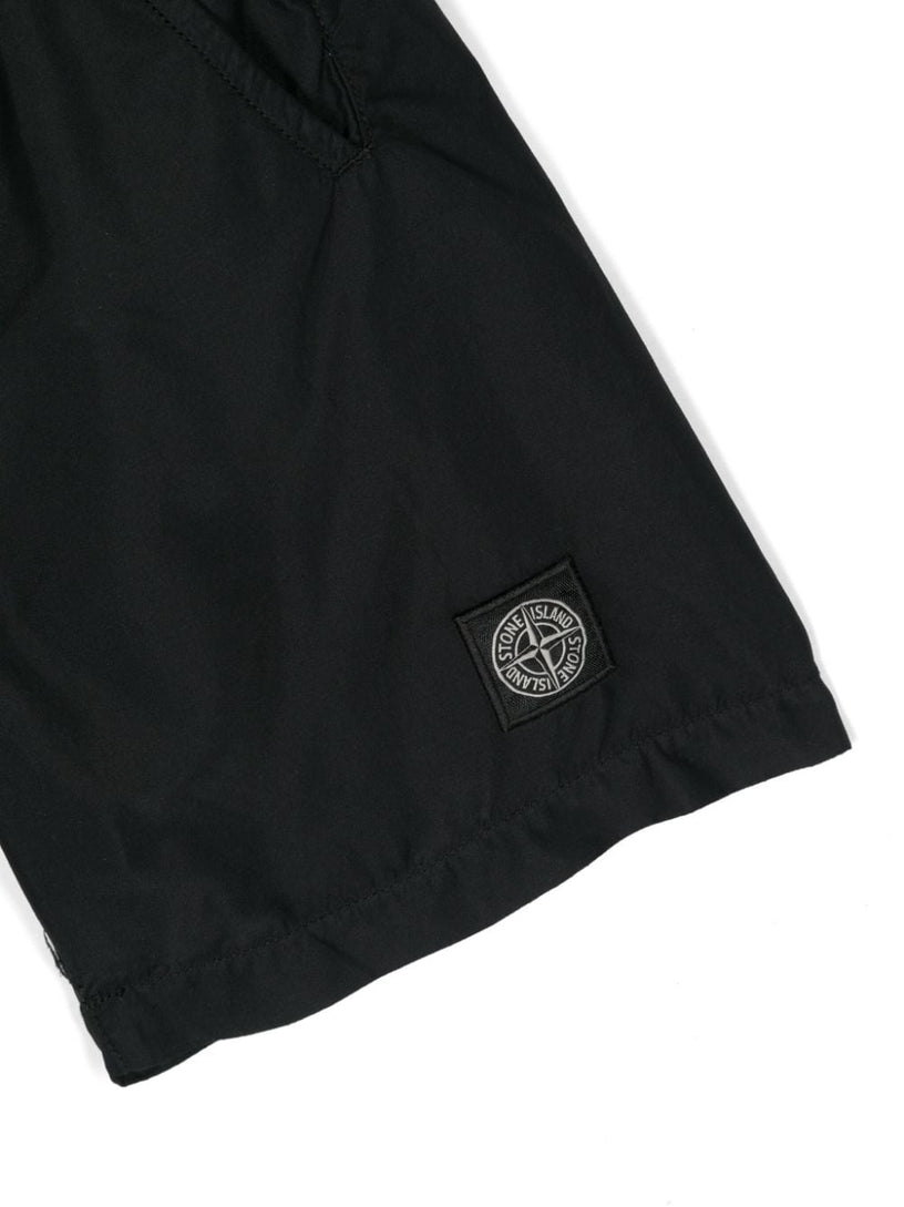 Swim shorts with Compass motif