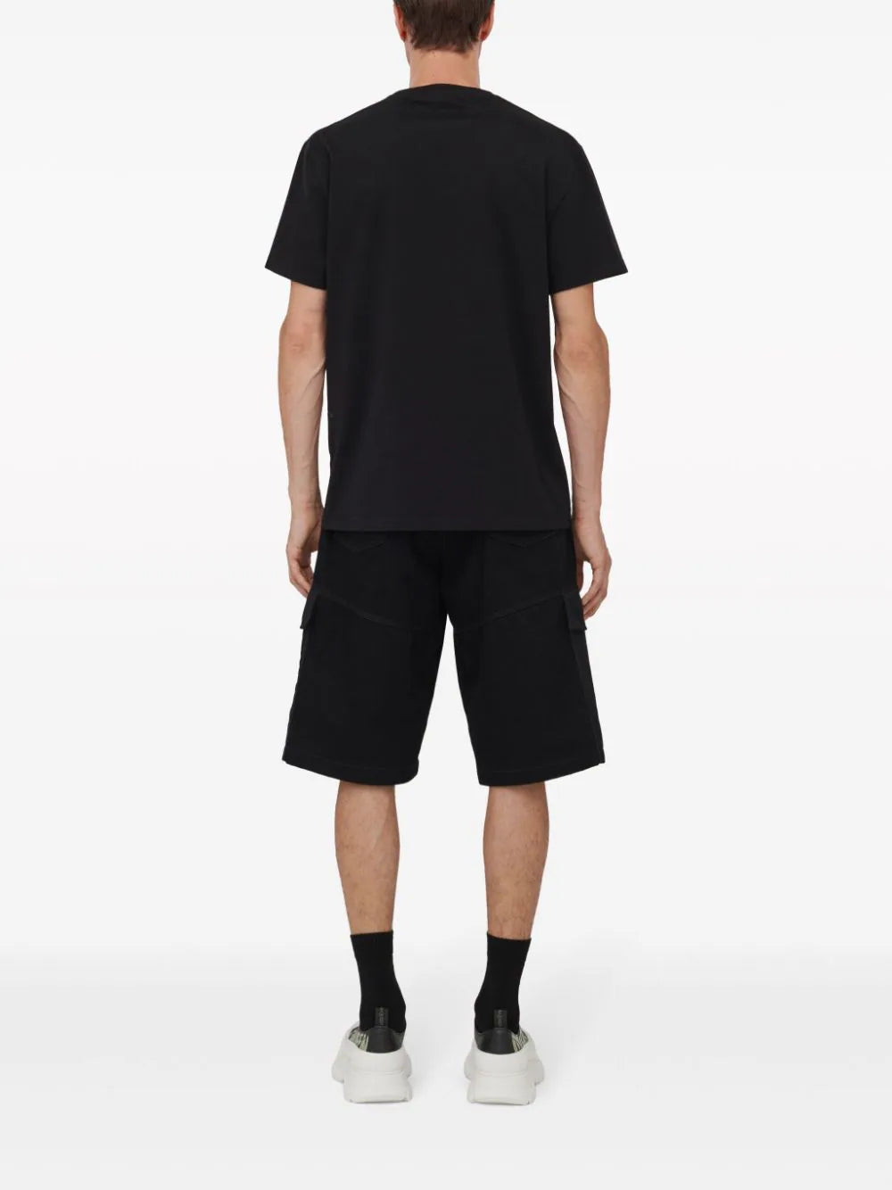 McQueen Graffiti T-shirt in Black