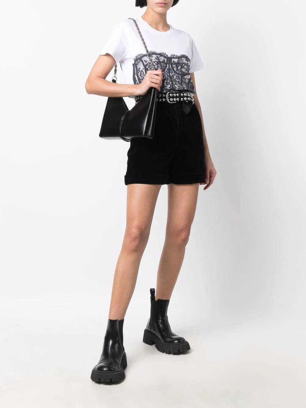 Lace Corset T-shirt