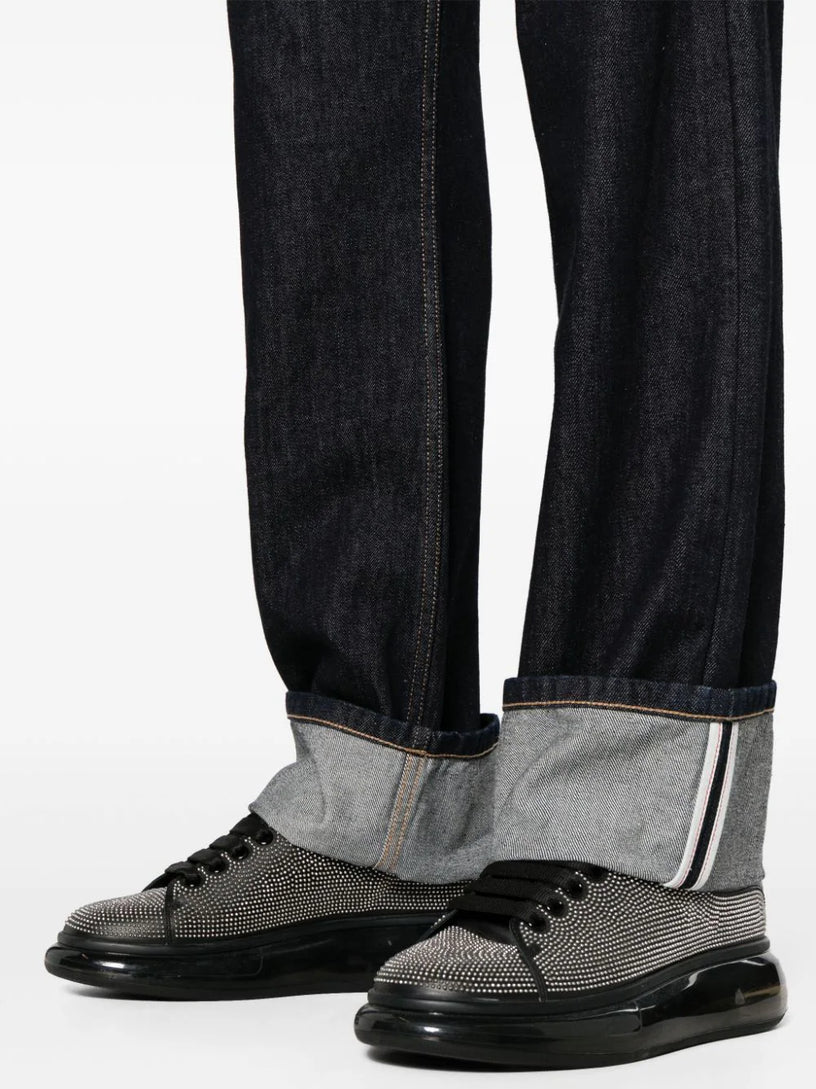 Turn-up Jeans