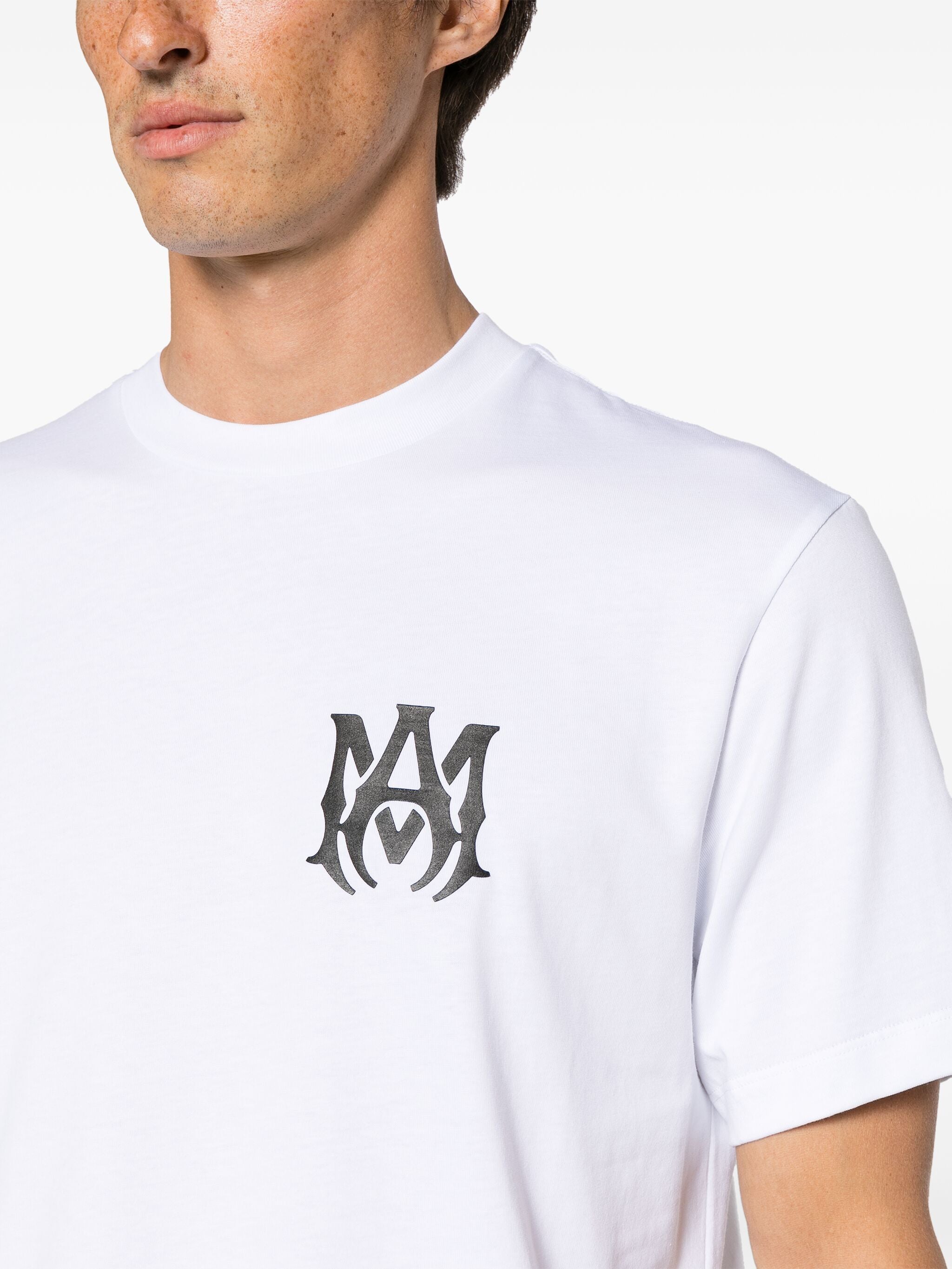 T-shirt with logo on the chest AMIRI Bianco | Grifo210