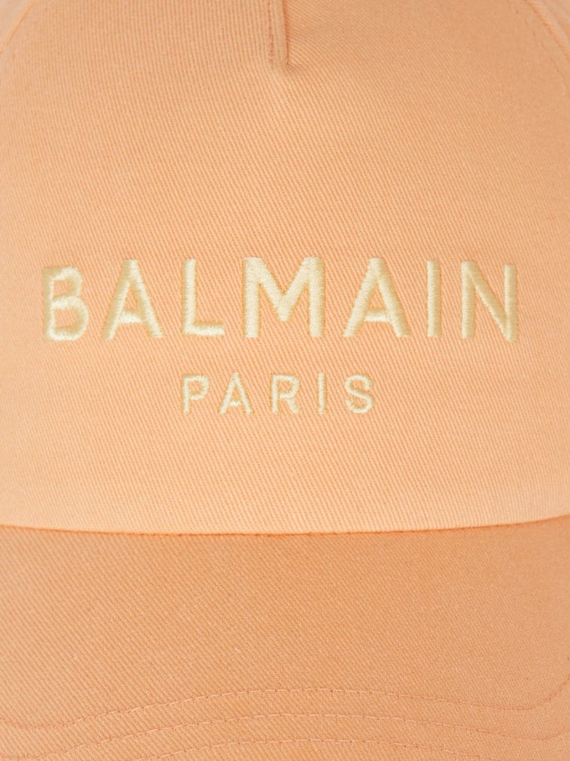 Hat with Balmain Paris embroidery
