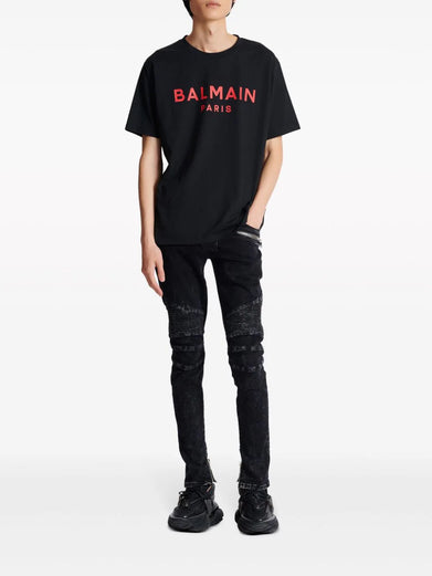 T-shirt with Balmain Paris