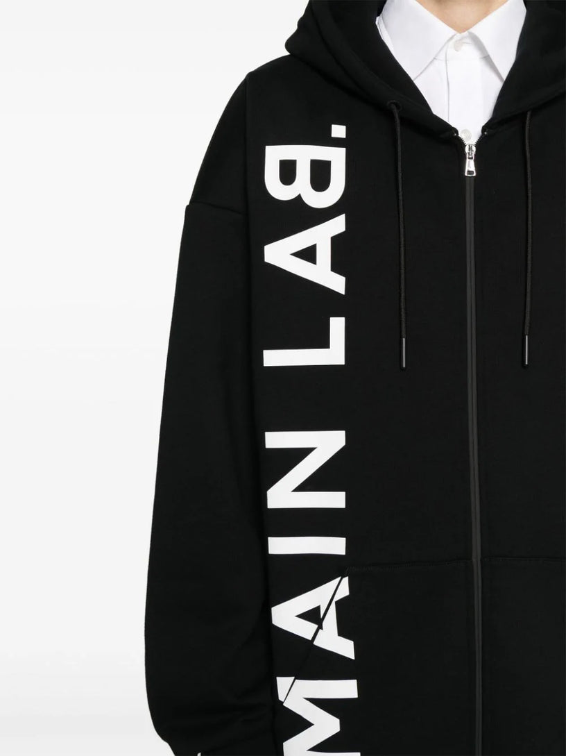 Main Lab Zipped Hoodie