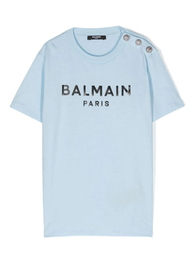 T-shirt with printed logo