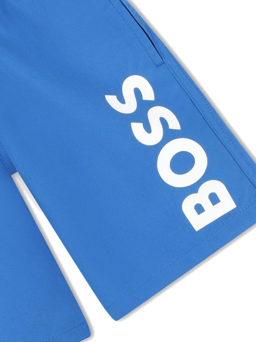 Swim shorts with logo