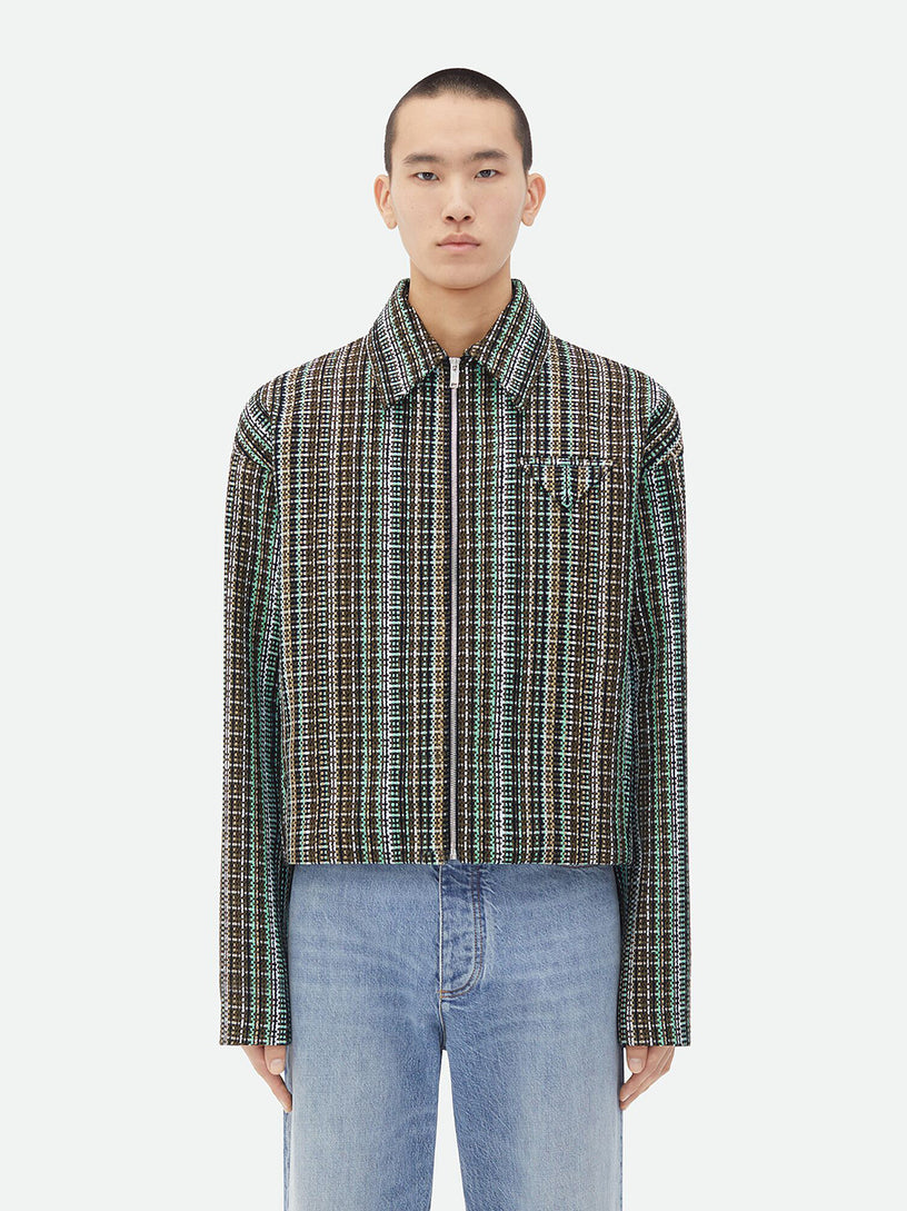 Cotton Check Jacket