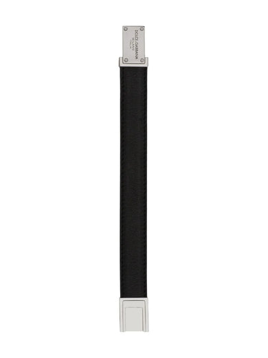 Calf leather straps with logo plate
