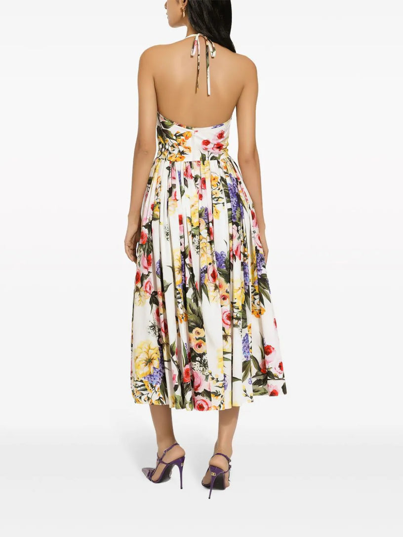 Dress with Garden print