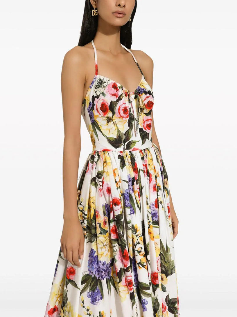 Dress with Garden print