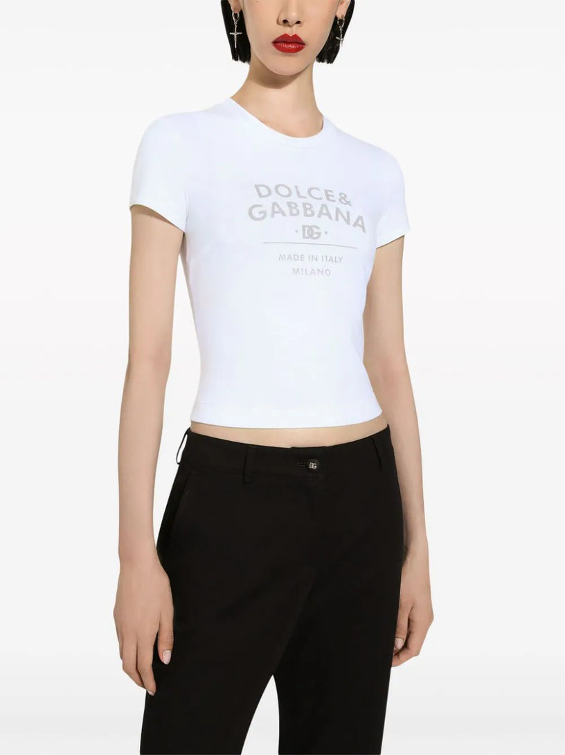 T-shirt with Dolce&Gabbana lettering