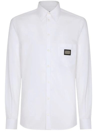 Shirt with branded tag