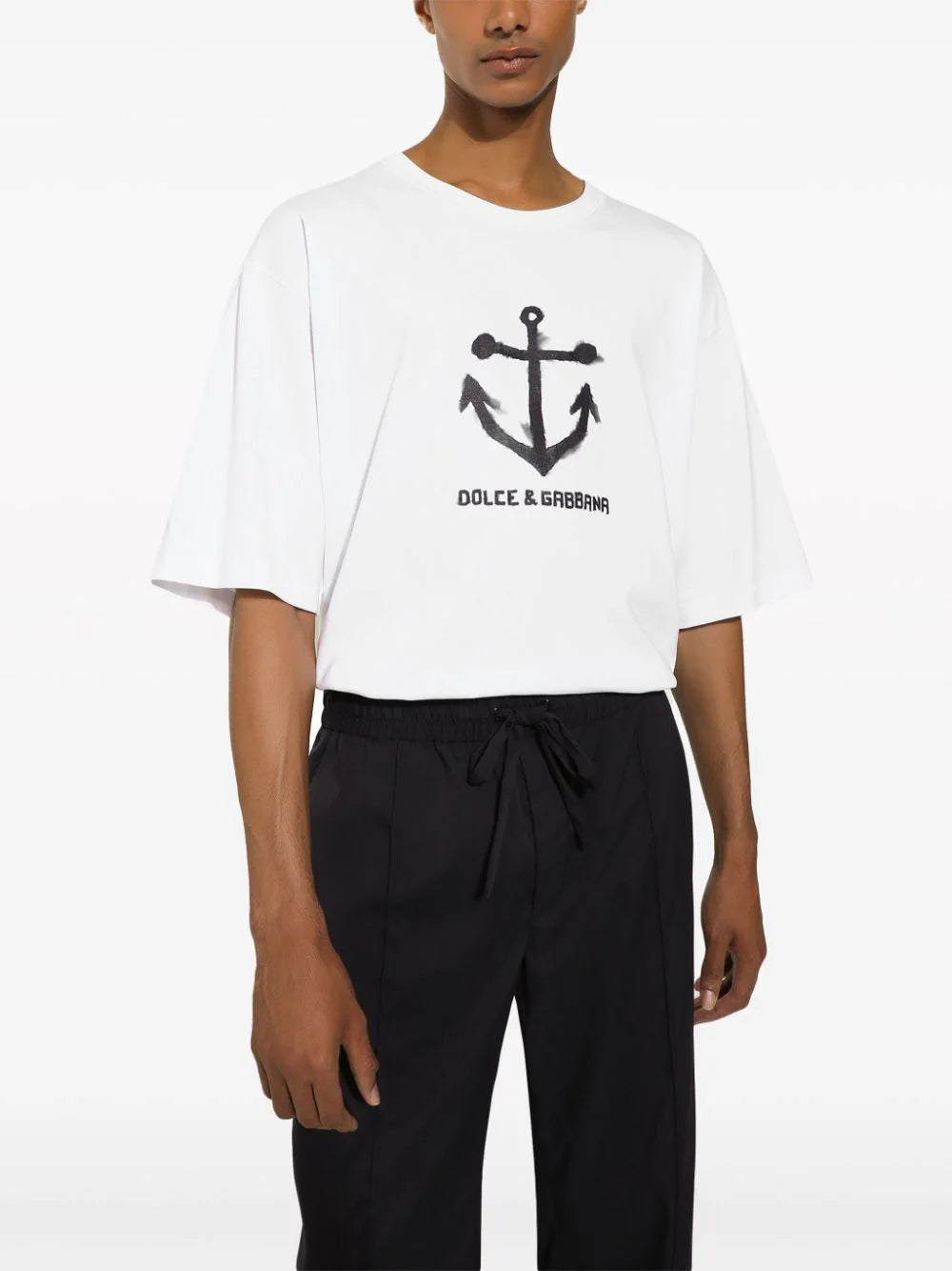 Marina-print T-shirt