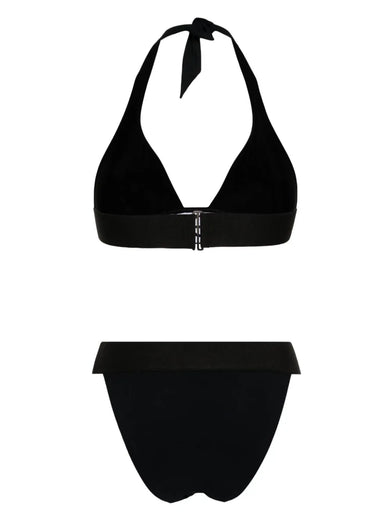 Logo-band bikini