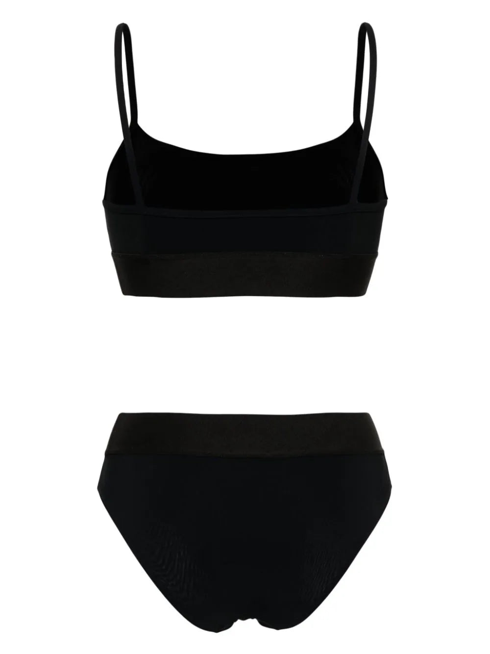Logo-band bralette bikini