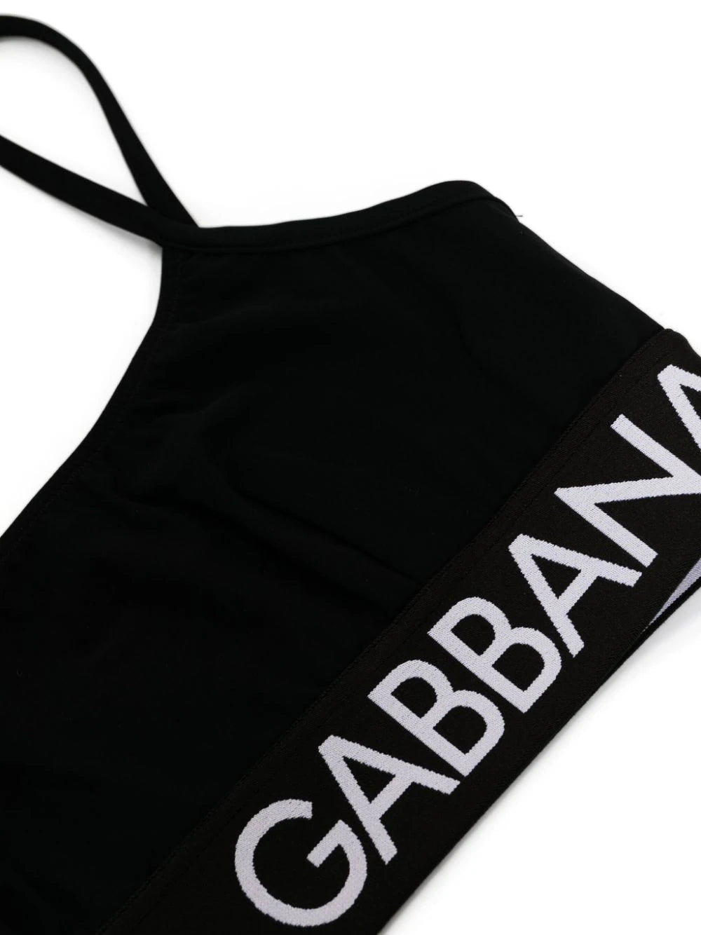 Logo-band bralette bikini