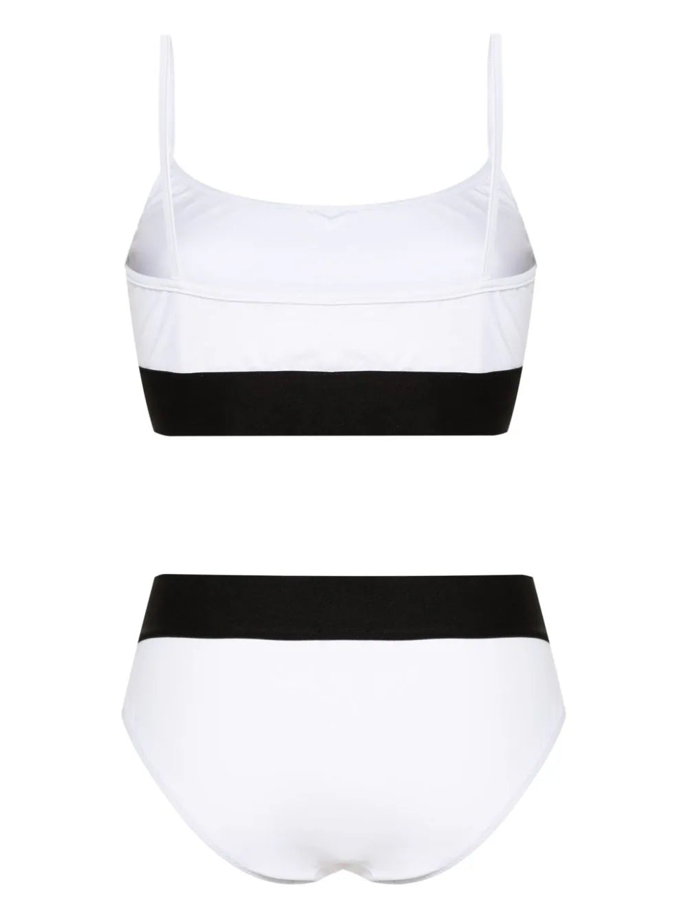 Logo-band bralette bikini
