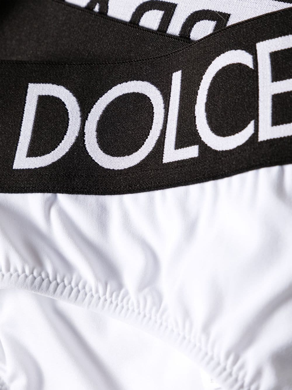 Logo-band bralette bikini