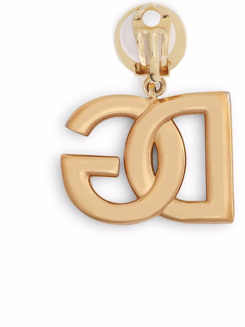 Earrings with DG logo