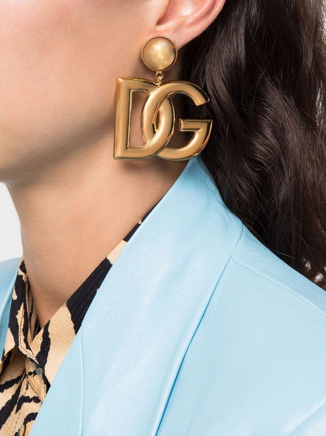 DG logo earrings