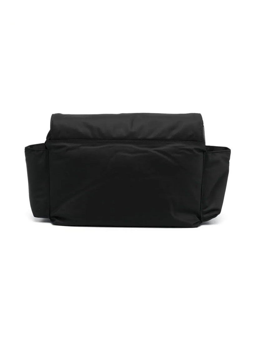 Nylon changing bag with rubberized Dolce & Gabbana logo