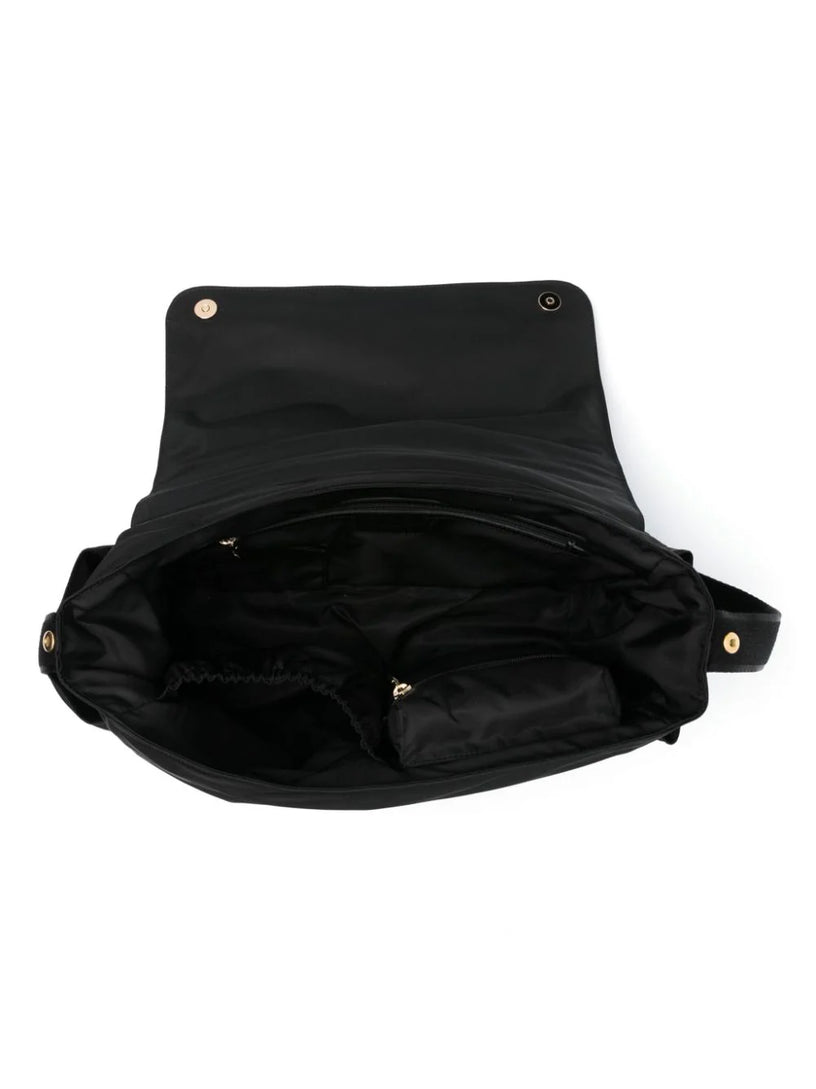 Nylon changing bag with rubberized Dolce & Gabbana logo