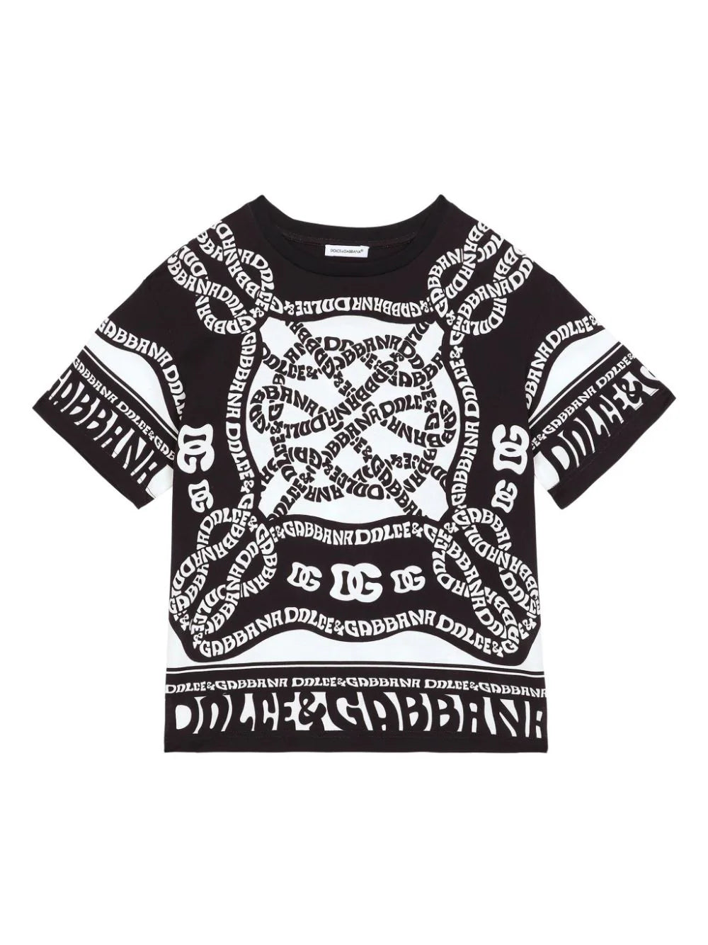 Marina-print T-shirt