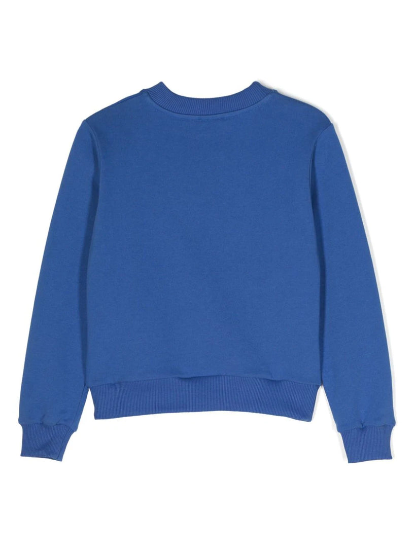 Sweatshirt with logo tag