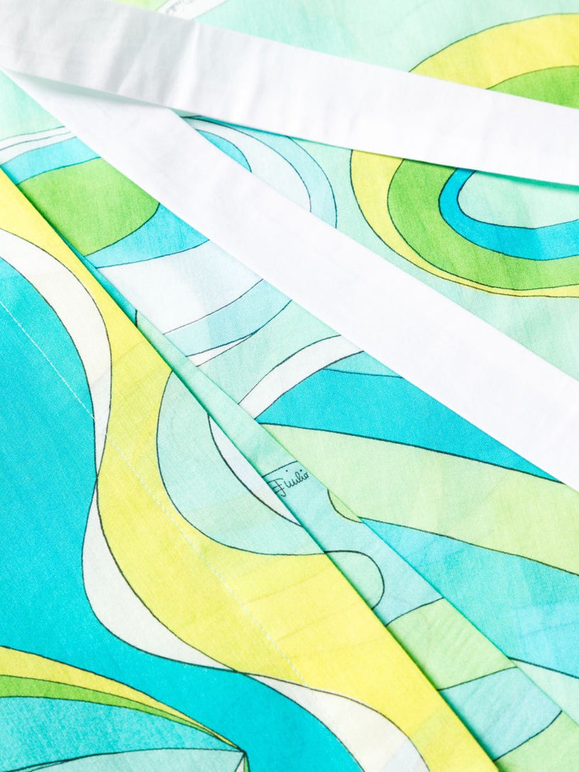 Long skirt with Bersaglio print