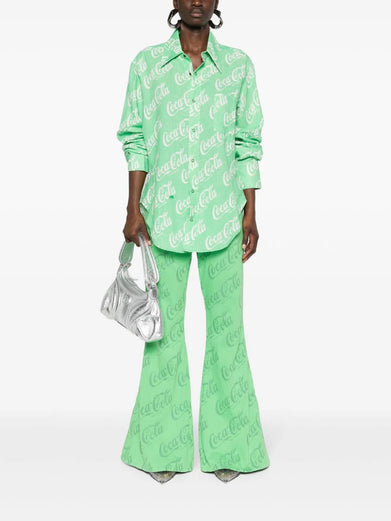 Shirt with Coca-Cola print