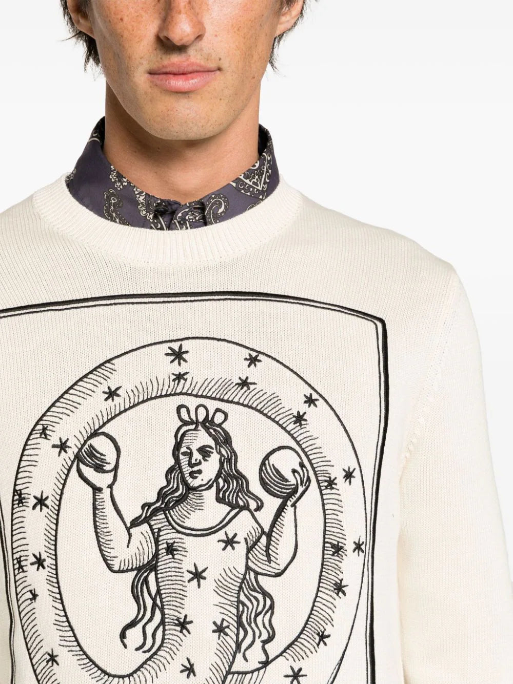 Logo Embroidery Sweater