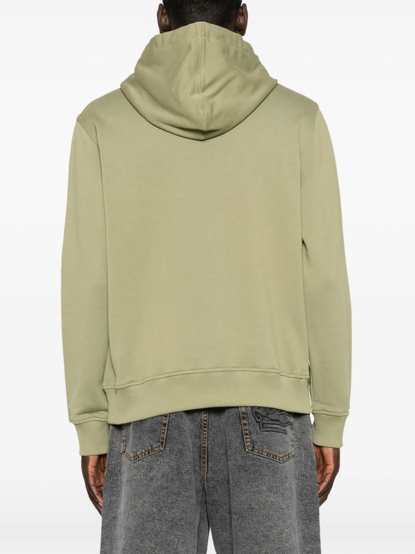 Hoodie with allegory of beauty print