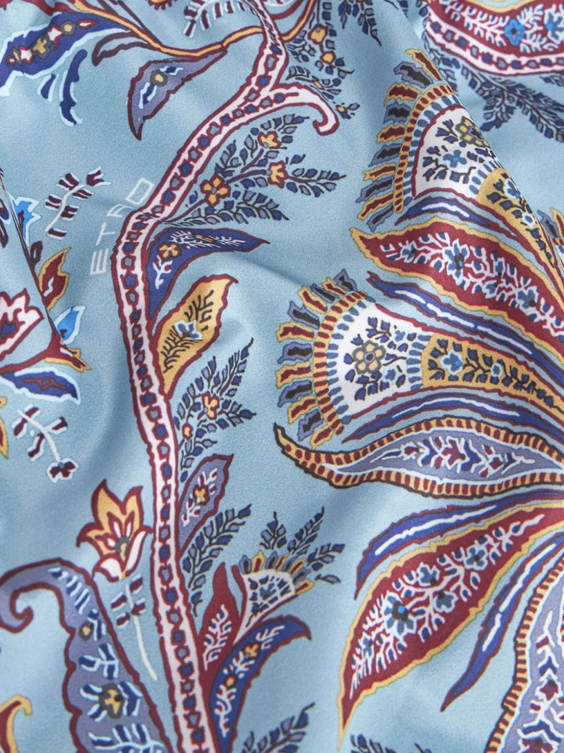 Paisley swim shorts