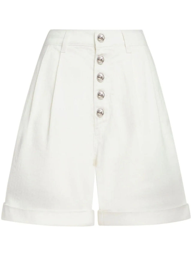 Bermuda shorts with buttons