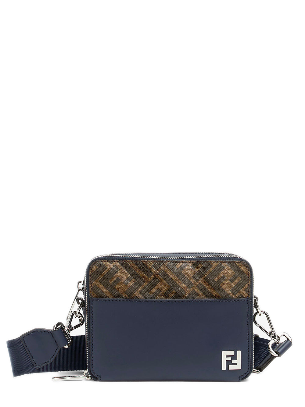 Squared FF Camera Case Organizer FENDI Blu | Grifo210