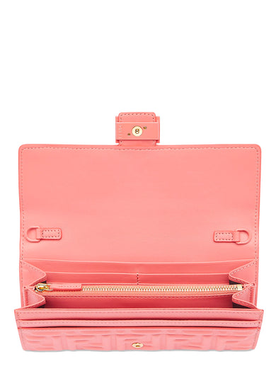 Baguette Continental Wallet With Chain