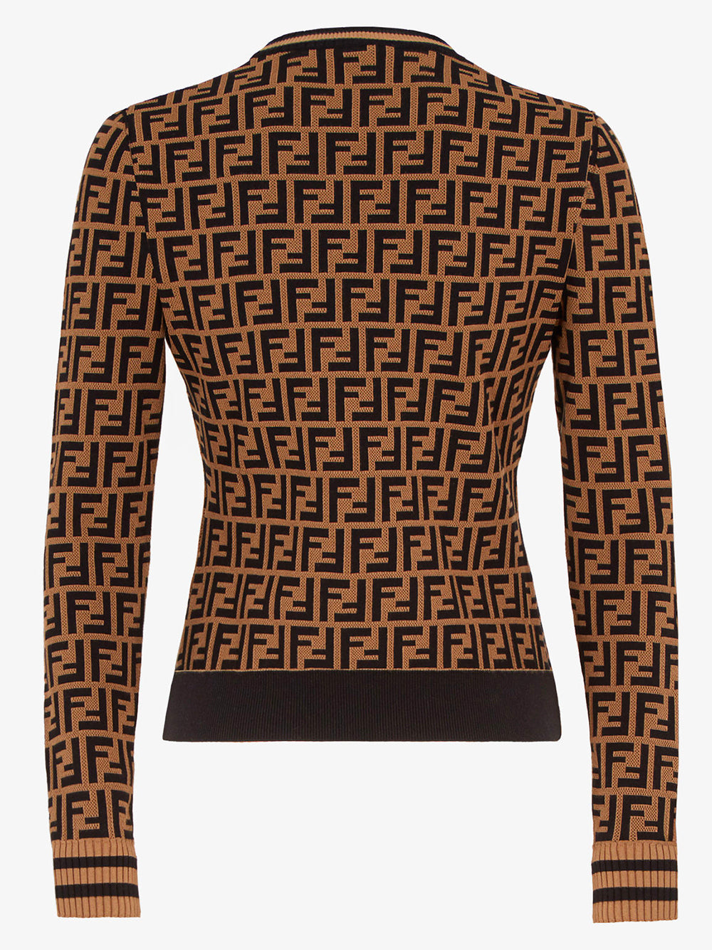 FF motif sweater FENDI Marrone | Grifo210