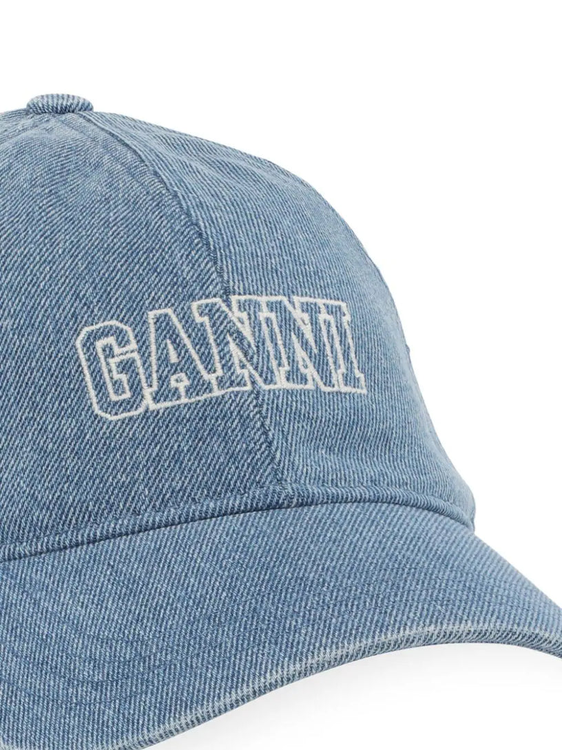 Denim Logo Baseball Cap