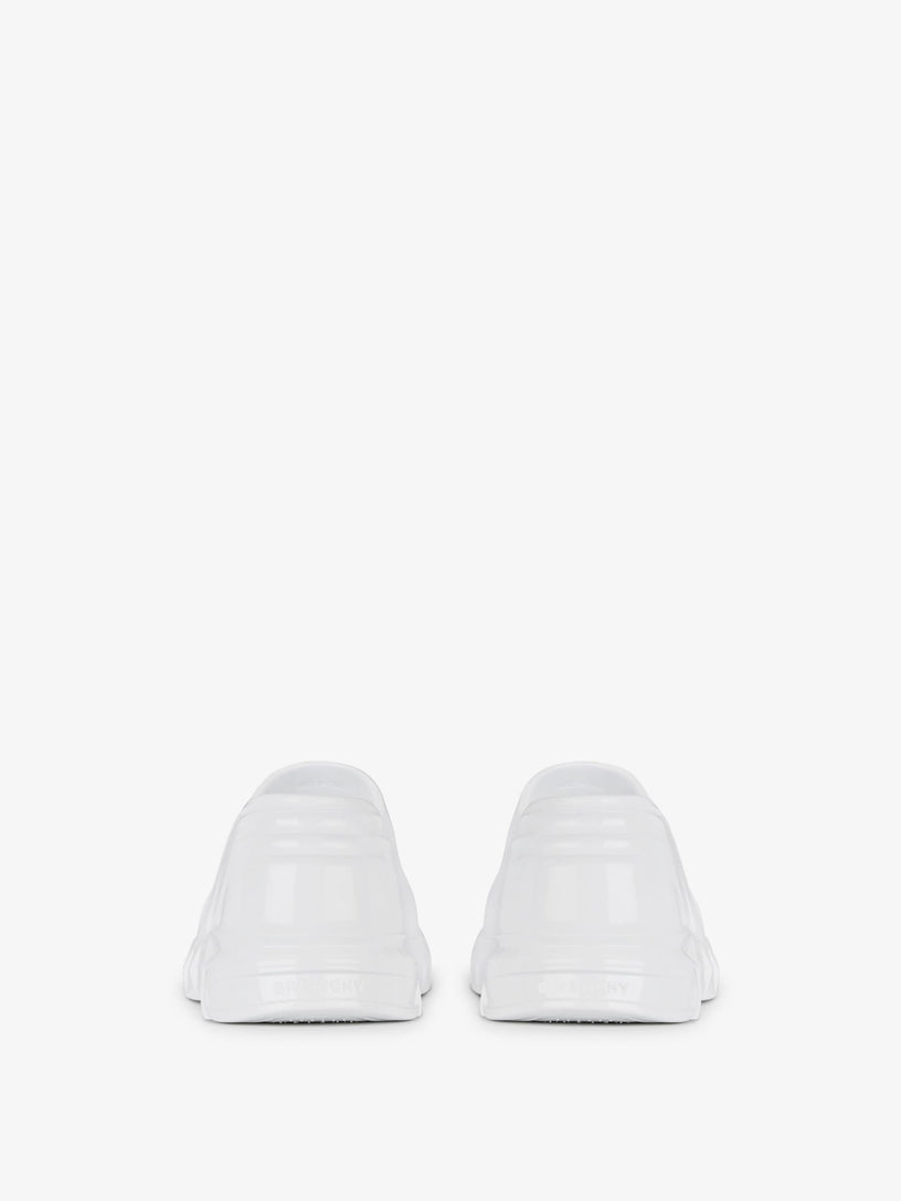 Rubber Marshmallow wedge sandals
