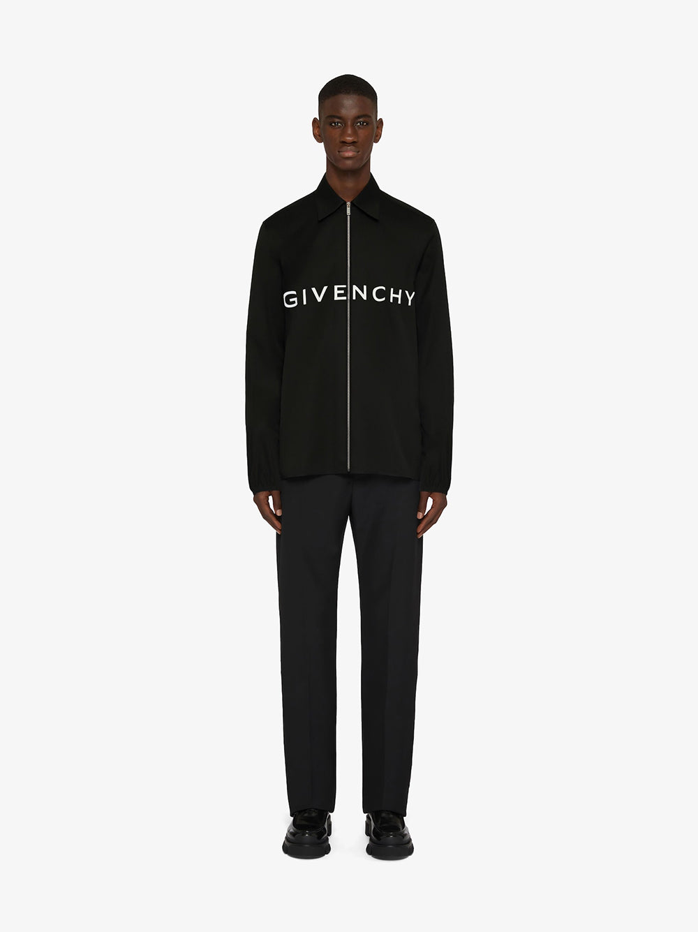 GIVENCHY Archetype Zip Shirt